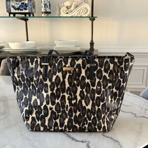 Kate Spade Leopard Print Tote
